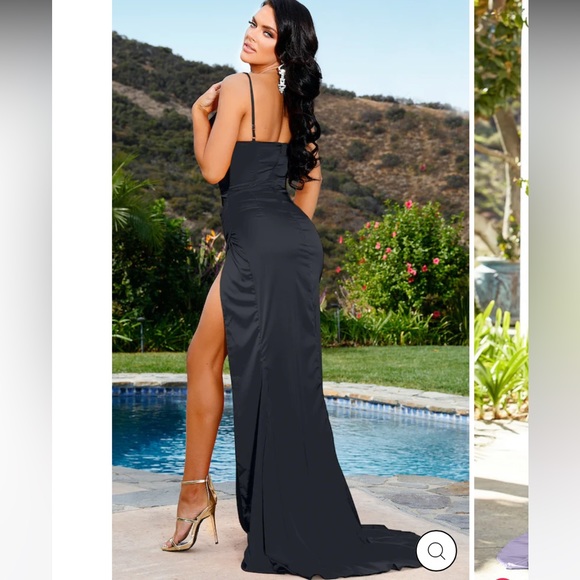 Lavender Prom dress size 2 - Picture 2 of 3